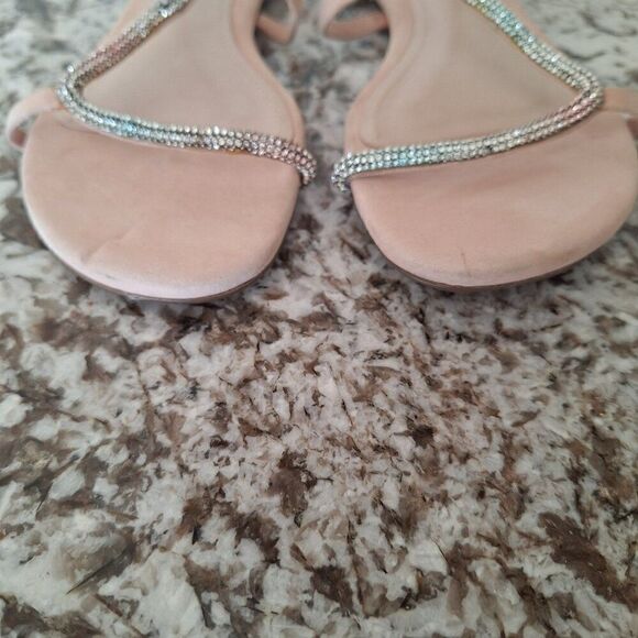 Schutz rosa pink suede sandals size 7B - Picture 2 of 8